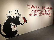 Banksy Ausstellung (Foto: Martin Schmitz)